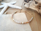 Sonnenstein und Achat Armband