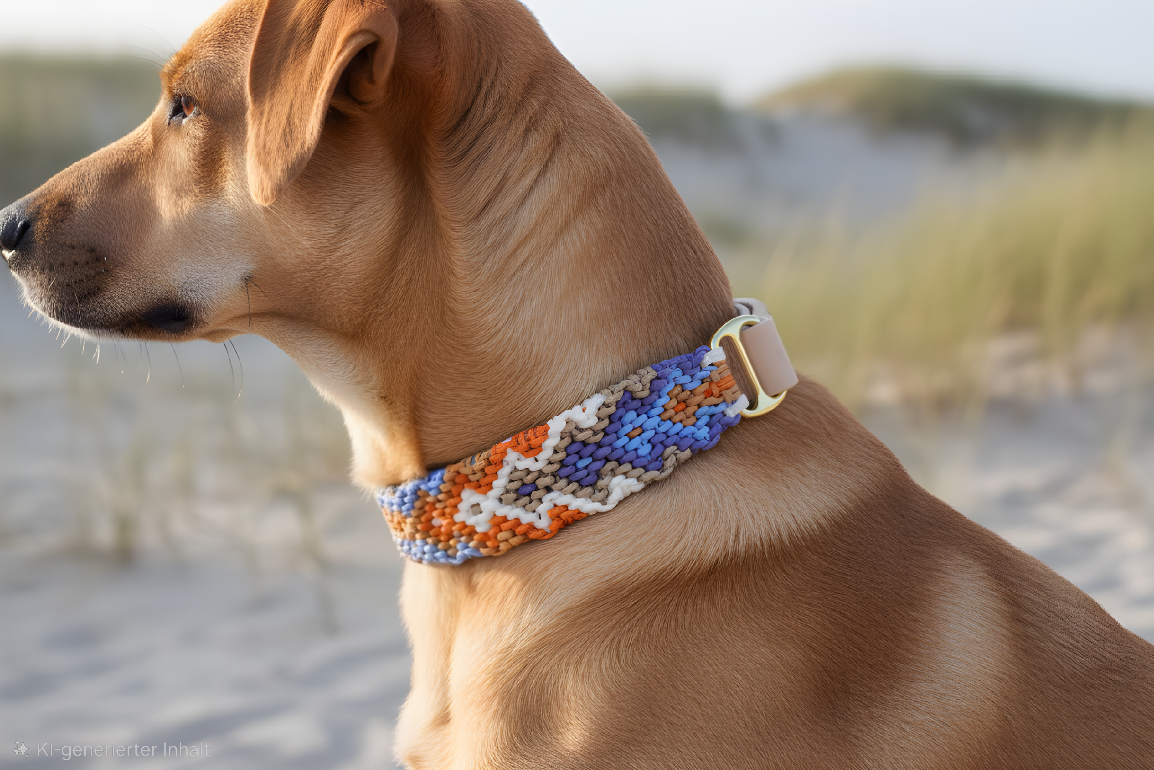 Halsband Piru 3,5 cm breit