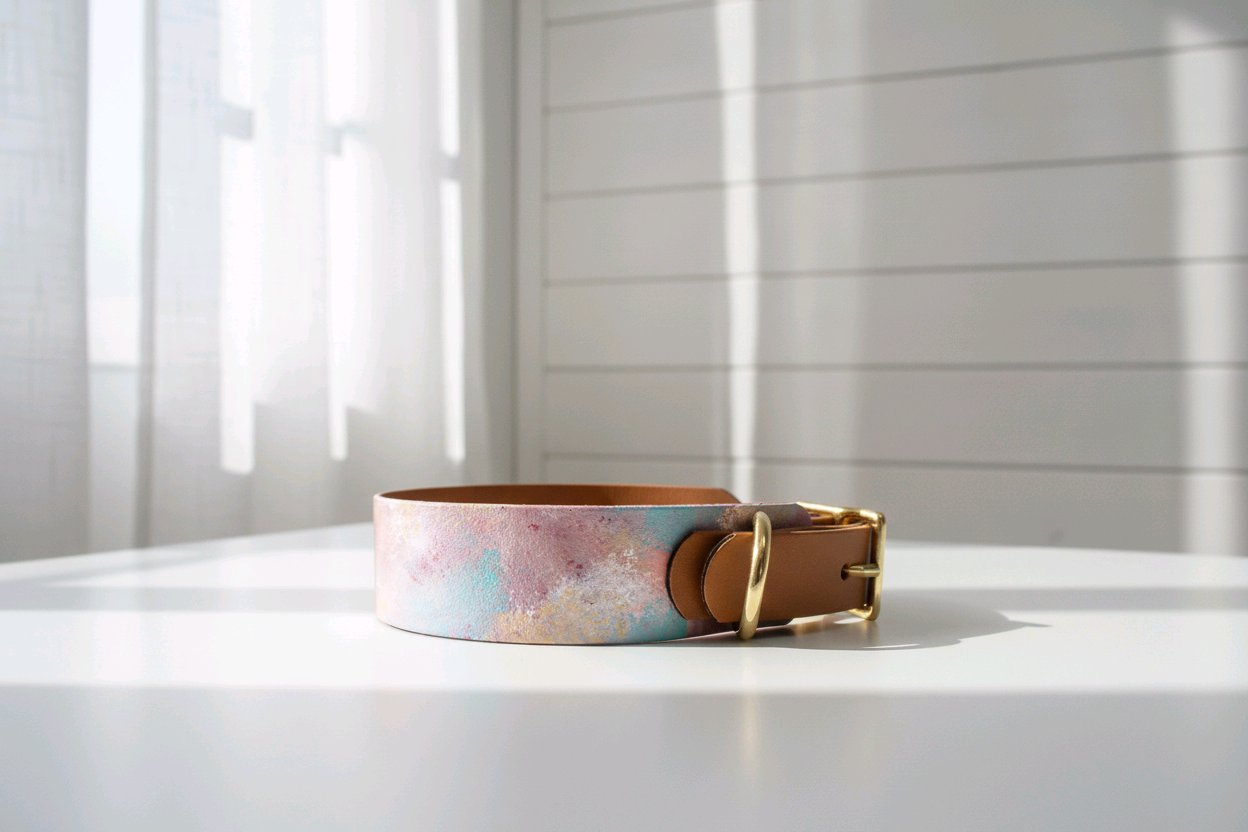 Halsband Art Line Pastell Lila