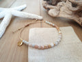 Sonnenstein und Achat Armband