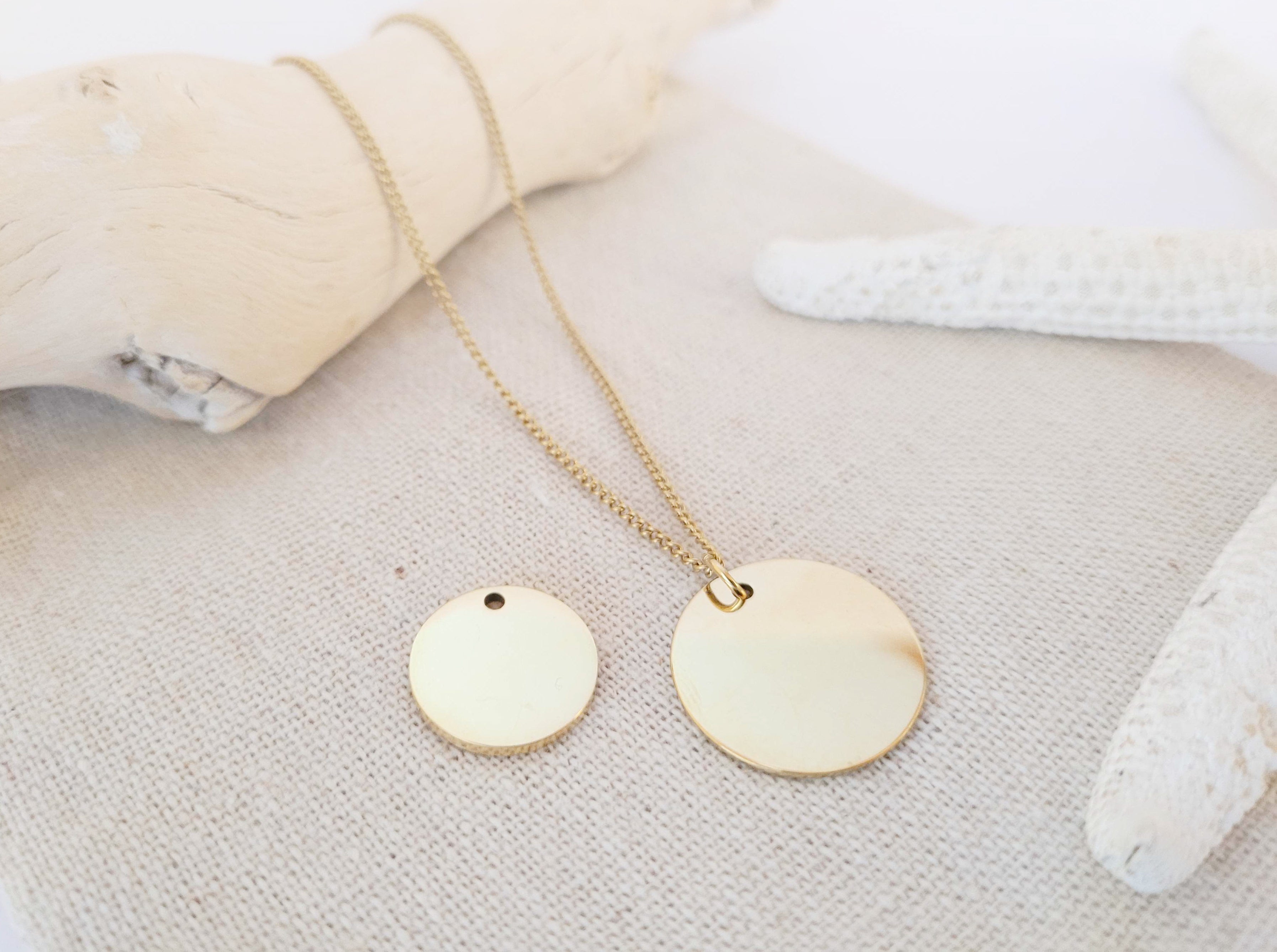 Deine Handschrift als Gravur (Edelstahlkette)