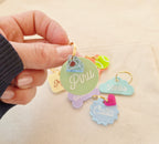 Personalisierte Acryl-Hundemarke - Shape