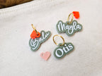 Personalisierte Acryl-Hundemarke - Name-Shape