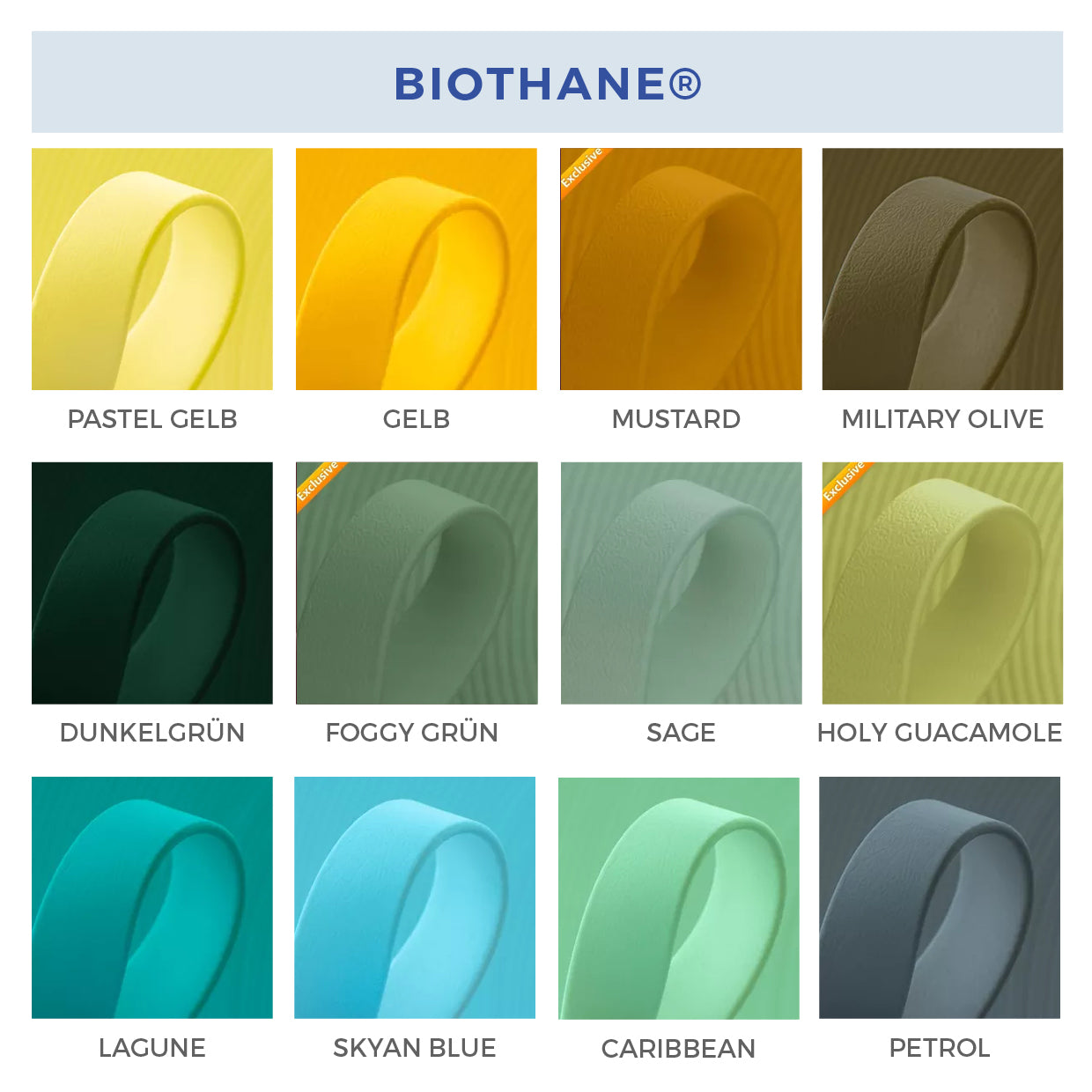 Halsband Balu 3,5cm breit